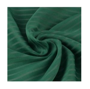 China Island Stripe Silk Like Polyester Fabric Eco Friendly 100 Recycled Polyester Fabric wholesale