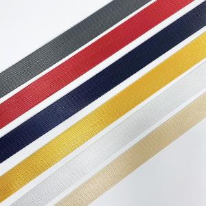 China Factory imitation nylon polyester webbing tape herringbone pattern polypropylene webbing 25mm for car safety belt wholesale