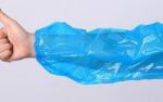 Men Women Transparent Disposable Over Sleeves Oversleeves Sleeve Protectors