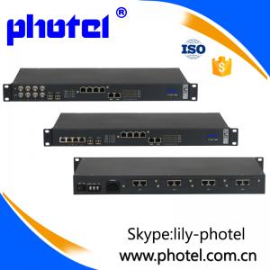 China PCM/PDH multiplexer 30 channel voice (FXS/FXO) over fiber multiplexer 4 ports E1 on sale
