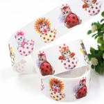 Hot Sale 75MM New Mexico Style Printed 3 inch Cartoon Character Grosgrain Ribbon