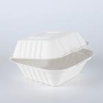 Disposable ECO Sugarcane Bagasse Pulp Heat-Resisting Microwaveable Take Out Food