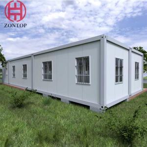 China Zontop Modern Frame Cheap  Easy Assemble 2 Story China  Portable Modern Building Container House  Cheap Prefab Homes on sale