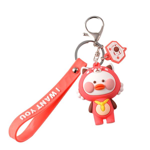 Custom Soft PVC Key chain with cute logo full 3D soft PVC Promotion Gift