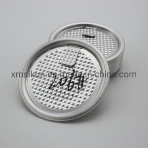 China ISO9001 206# Easy Peel Aluminum Canning Jar Lids High Quality wholesale