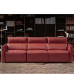 Space Capsule Italian Minimalist Leather Functional Sofa Corner Living Room