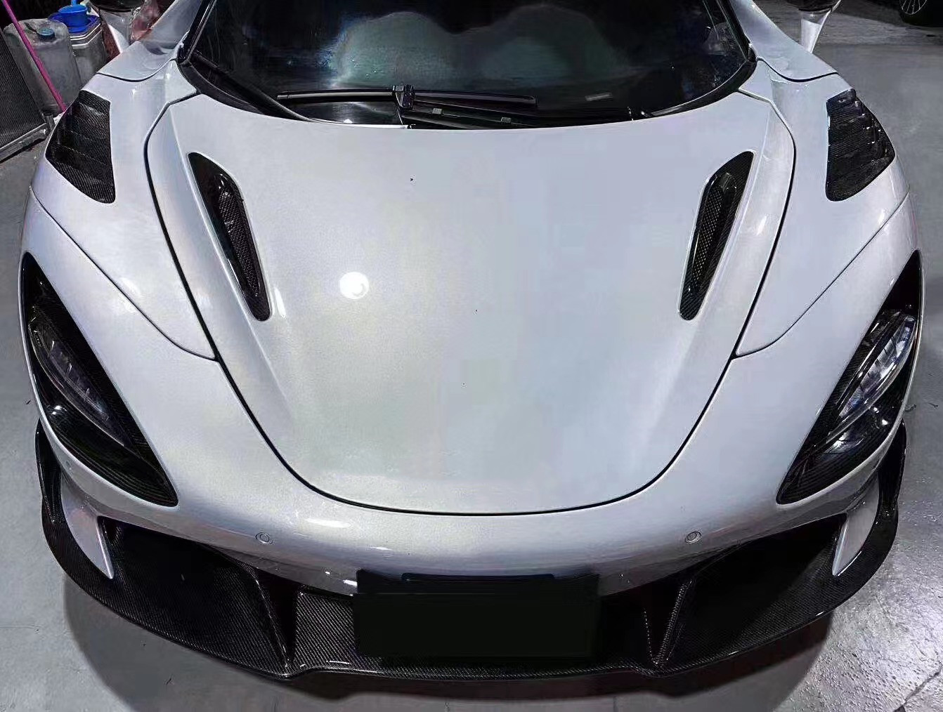 For McLaren 720s Carbon Fiber Body Kit 720s Upgraded VORS Style Carbon Fiber Fender Guard Body Kit