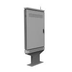 Weatherproof Outdoor Advertising Kiosk , Smart LCD Digital Signage Display