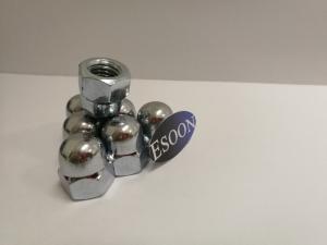 China M12-1.75 DIN1587 Acorn Nuts Carbon steel Grade 4 Zinc plated surface wholesale