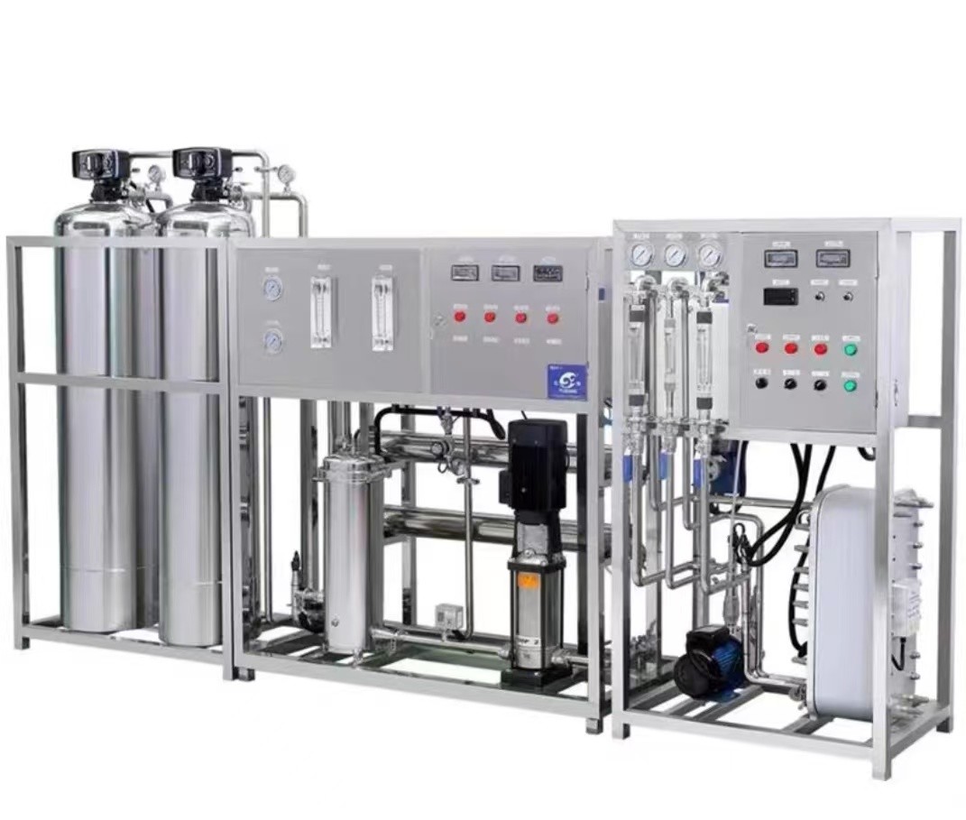 Industrial Large Scale Edi Ultrapure Deionized Water Equipment 18.25 Megohm Ultrasonic Filtration Cleaning Impurity Laboratory