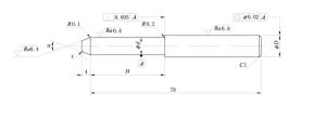 China Tungsten Carbide Punch Pin , Carbide Pilot Pins For Forming Machine Die wholesale