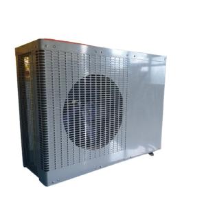 China 8kw Low Temperature EVI Domestic Air Source Heat Pump Grey Color Galvanized Shell wholesale