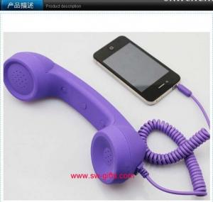 China Phone Handset,Anti Radiation.No volume for iphone 4s/laptop/ipad Retro Telephone Receiver wholesale
