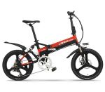 400w Portable Electric Bike , 20 Inch PAS Folding E Bike Lithium Battery