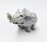 Lovely elephant beautiful enamel small jewelry box drawer handles for gift