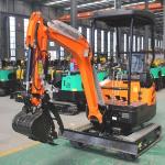 Internal Combustion Drive 1T Mini Excavator Automatic Idle Speed