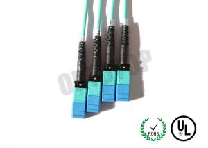 China MPO Multimode OM2 Male Fiber Optic Pigtail For Laser Doppler Velocimeter wholesale