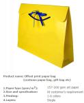 Handmade paper bags, Gift paper bag, Garniture packing bag, Garment shopping bag
