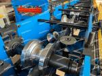 Rainspout Downspout Roll Forming Machine Hydrulic Cutting 100mm Or Customized