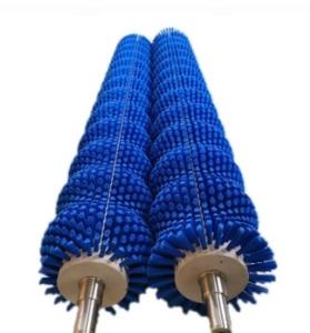 China Industrial Nylon Cylindrical Cleaning Roller Brush Rotary for food processing wholesale