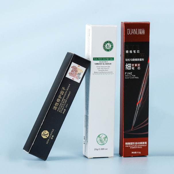 Condoms Custom Printed Cardboard White Card Paper Medicine Packaging Folding Paper Box