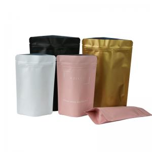 China Body Scrub Printed Packaging Bags Aluminium Foil Custom Stand Up Pouches wholesale