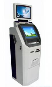 China APD16 dual screen selfservice touchscreen payment kiosk w/ dye sublimation photo printer wholesale