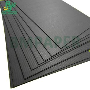 China White Brown Black Corrugated Cardboard Sheet E Flute F Flute Three Lays wholesale