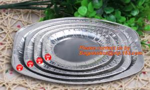 China Best selling good quality 100% food grade disposable pollution free aluminum foil container wholesale