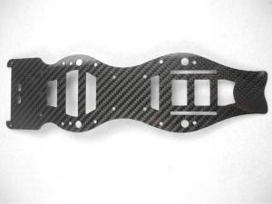 China Drone Chassis thickness 2.5mm 3mm 4mm Carbon Fiber CNC Cutting - Drilling wholesale