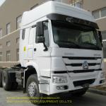 6X4 Heavy Duty Tractor Trailer 371 Hp Euro 2 Tires Manual Transmission Type