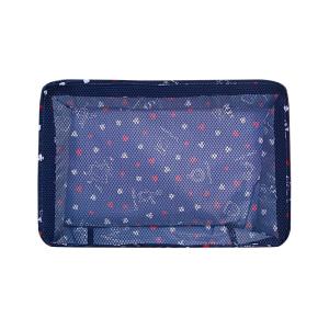 China 27cm*40cm*10cm Girly Multi Colored Cosmetic Makeup Bags 210D Travelling Make Up Bag wholesale