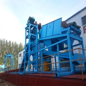 China River Gold and Diamond Dredger with Jigging Capacity 60-500 Cubic Meter Fast Shipping wholesale