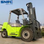 Heavy Duty 5 Ton Logistics Warehouse Forklift Fd50 Fuel Forklift with Cooper