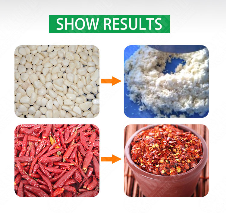 Commercial Onion Paste Process Machine Chilli Grinder Mashed Onion Crusher