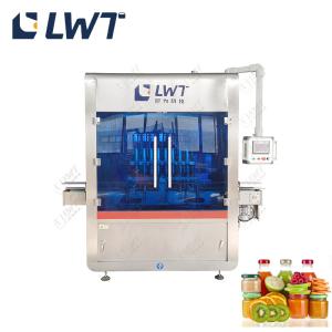 China Round Bottle Automatic Sauce Filling Production Lines JAM Filling Machine wholesale