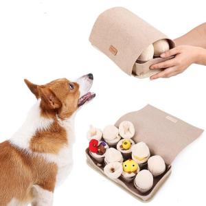China Egg Carton Interactive Pet Toys Dog Nosework Training Zoopollo wholesale