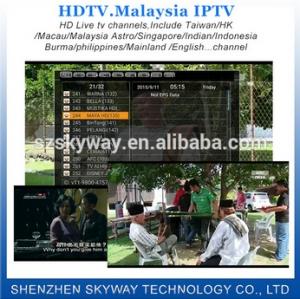 China xstro hdtv iptv account malaysia live tv android tv box for Malaysia channels Singapore channels Indonesia channels wholesale