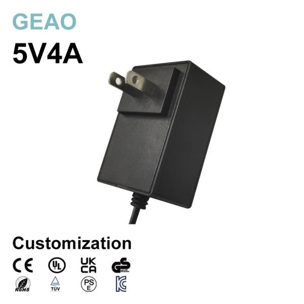5V 4A Wall Mounted Power Adapters For Polishing Machine Purifier Smoke Detector
