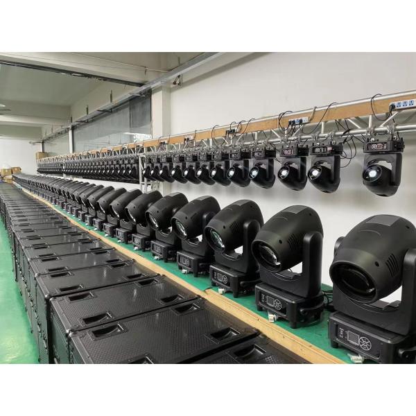 OSRAM 295W Beam Moving Head Light Double Prism Rainbow Effect With Built In RDM Remote Control