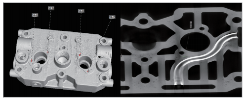 Unicomp UNCT3200 High-Resolution 450KV 3D CT/computed tomography System for engine blades Castings porosity analysis