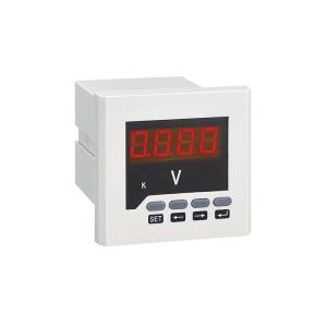 China Flush Mounted Digital One Phase AC Voltmeter Electronic Voltage Meter wholesale