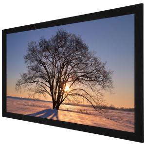 China Custom 100 Inch 4K Ultra HD  Fixed Frame Screen / Home Theatre Projection Screen wholesale