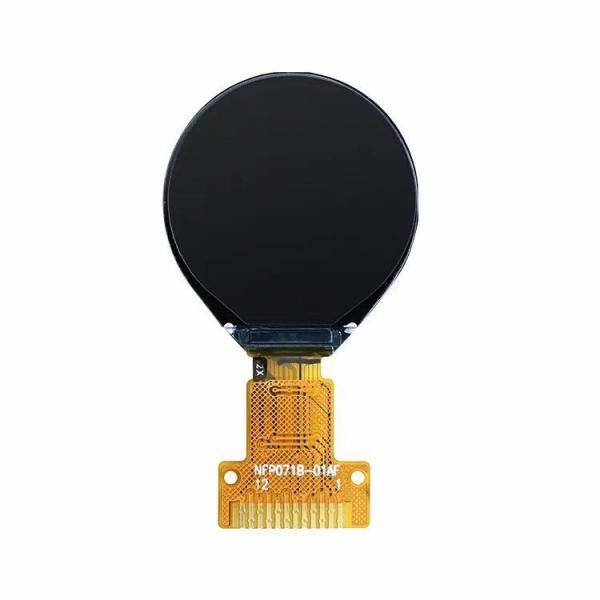 0.71-Inch TFT Circular IPS LCD Screen | 12PIN Soldered Connection, 360° HD Full-View, Vivid Color Display for Smart Wearables & Mini Instruments