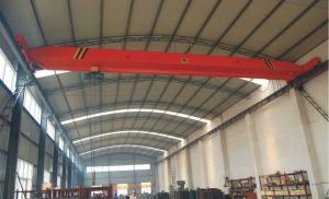 China Customized Single Girder Overhead Crane 1-10 Ton 5-15m/Min Lifting Speed wholesale