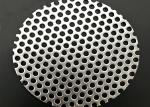 Round Hole Staggered 60 Degree Metal Perforated Sheet SS 316L