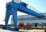 Versatile 100T Double Girder Semi Gantry Crane Widely Used Semi Goliath Crane