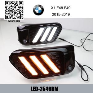China BMW X1 F48 F49 Car DRL LED Daytime driving Light aftermarket wholesale
