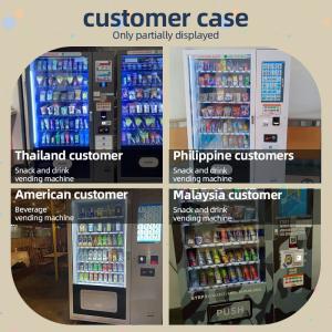China Customized W1260mm*D830mm*H1930mm Snack Food Vending Machine With Logo Customization wholesale