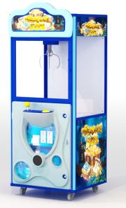 China Blue Color Crane Grab Claw Machine For 7.5 Inches Plush Toy Gift wholesale